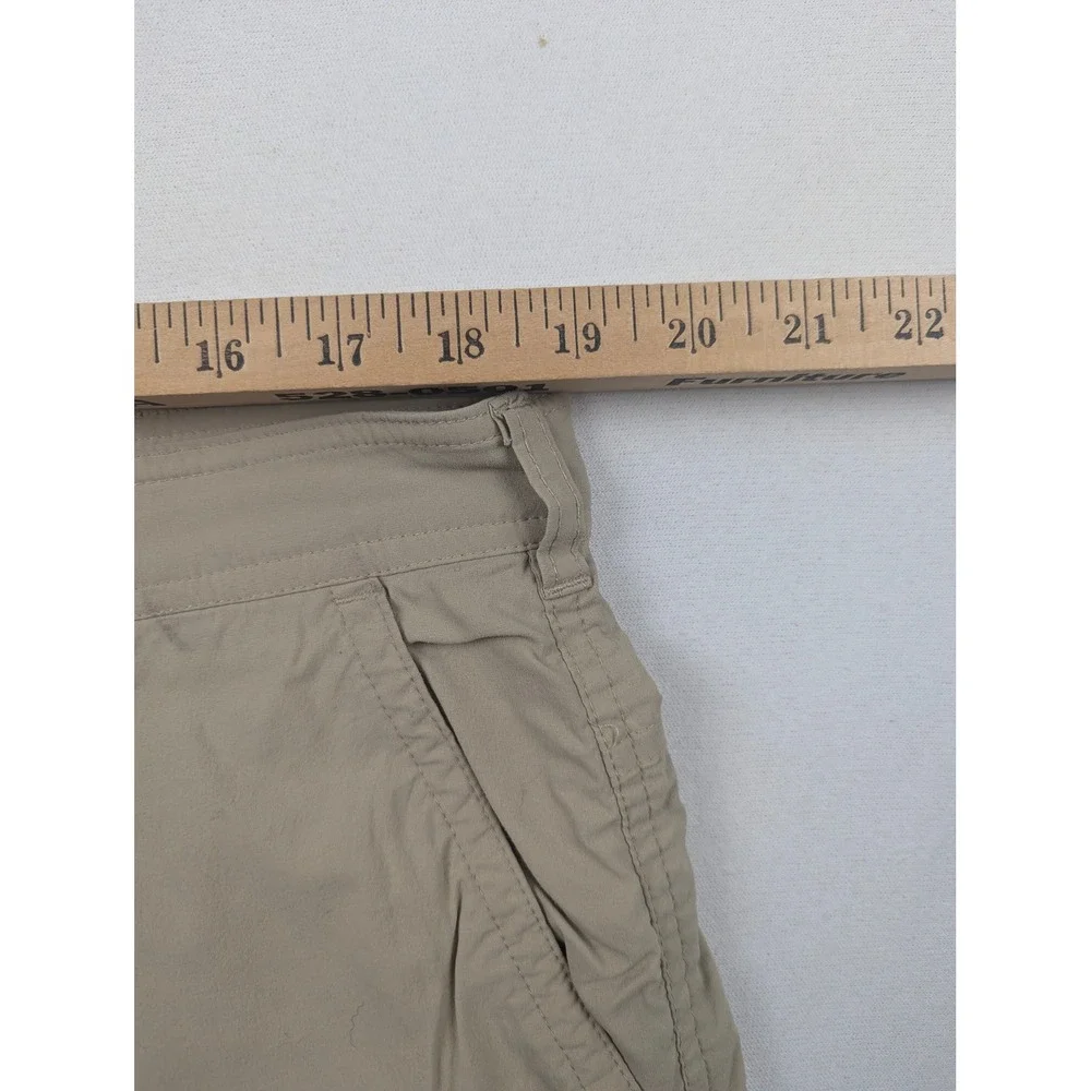 Coolibar Mens 38x32 Tan UPF 50+ Summer Casual Pants Stretch Nylon 01606